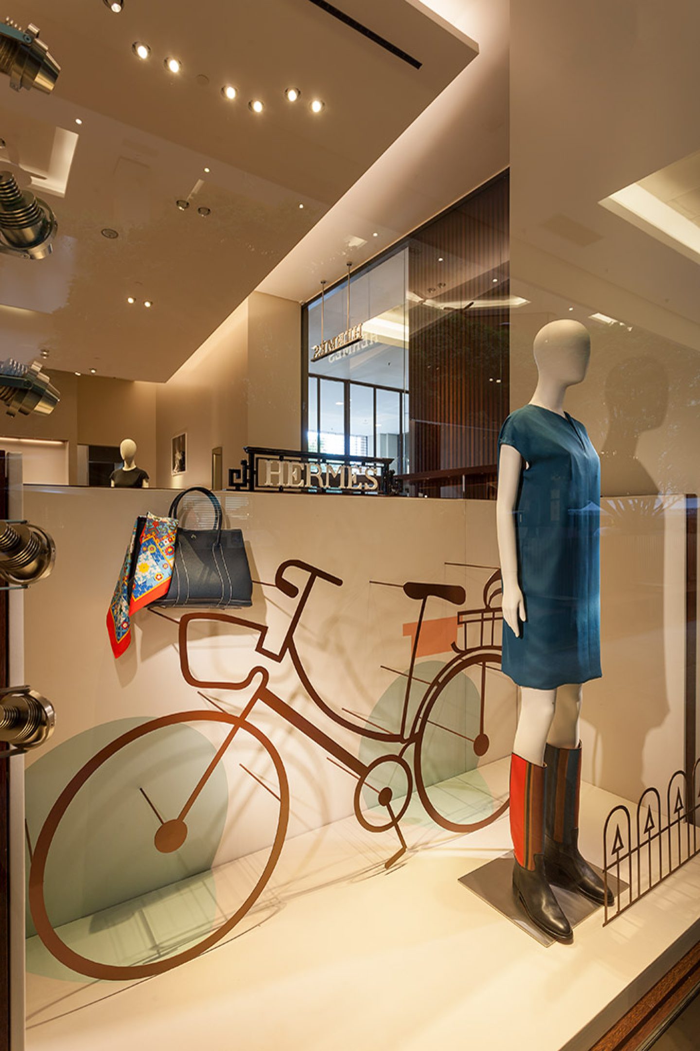 Vitrine Hermès