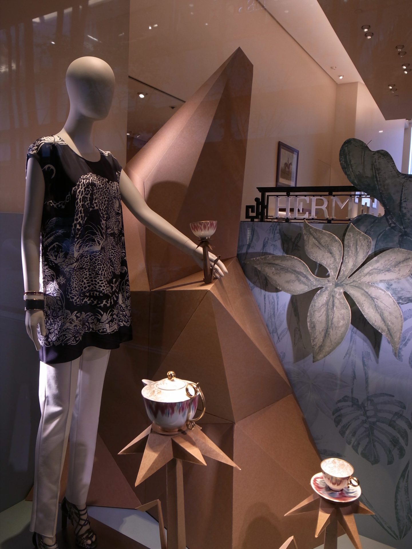 Vitrine Hermès